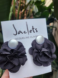 "Le Marais" Earrings - Black/Silver