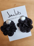 "Le Marais" Earrings - Black/Silver