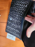 "Tutu Fabulous" Straw Clutch - Black