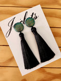 "Mermaids Tail" Tassel Earrings