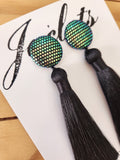 "Mermaids Tail" Tassel Earrings
