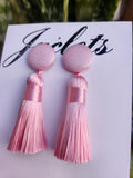 "Fairyfloss" Mini Tassel Earrings