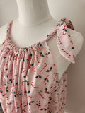 Pink Holly Christmas Top