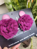 "Aprille" Earrings - Mulberry