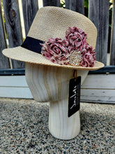 Beige "Caide" Trilby Hat
