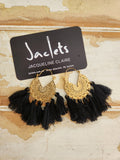 "Khalifa" Earrings - Black