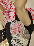 Christmas - "Miss Candy Cane" Top (+front detail)
