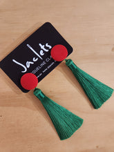 "Christmas Time" Tassel Earrings