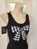 "Gingham Bow" Top