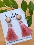 One of A Kind: "Allaura" Tassel Earrings