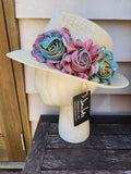 "Mermaid on the Sand" Wide Brim Hat