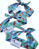 "Gingerbread" tie up headband