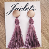 "Rosae" Tassel Earrings