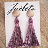 "Rosae" Tassel Earrings