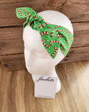 "North Pole" tie up Headband
