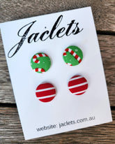 Christmas Studs Set #2