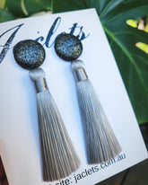 "Steele" Mini Tassel Earrings