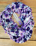 "Violettes" Infinity Wrap