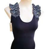 Black "Bordeaux" top