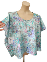 Handmade "Seaflora" top: fits sizes 10-16