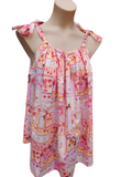 "Sun Ray" top: One Size