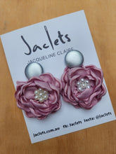 "Romance" Earrings - Silver/Dusk