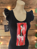 "Rio Carnivali Lady" Top - Pink/Red