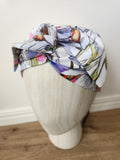"Watercolour Daisies" Head Wrap