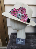 "A Little Lime" Wide Brim Hat