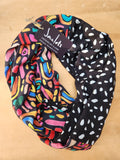 "Funtasia + Blk/Wht" Infinity Wrap