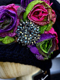 "Elektra" Knit Hat - Black