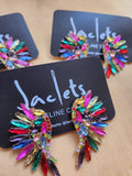 "Angel Wings" Earrings - Multicolour