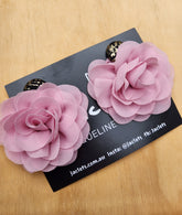 "Darling" Earrings - Black/Pink