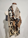 "Lexico" Scarf - Caramel/Vanilla