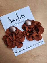 "Marlowe" Earrings - Rust/Gold