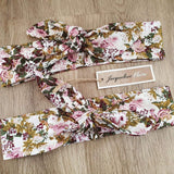 "Hilda" tie up Headband