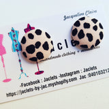 "Bambam" Fabric Studs