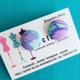 "Leolah" Stud Earrings