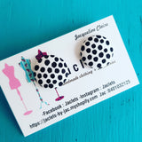 "Soho" Fabric Studs