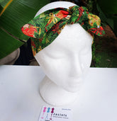 "Silent Night" tie up Headband