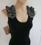 Black "Bordeaux" top