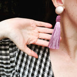 "Rosae" Tassel Earrings