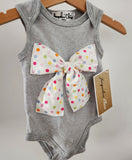 Grey "Fairybread" Babysuit