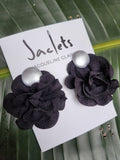 "Le Marais" Earrings - Black/Silver