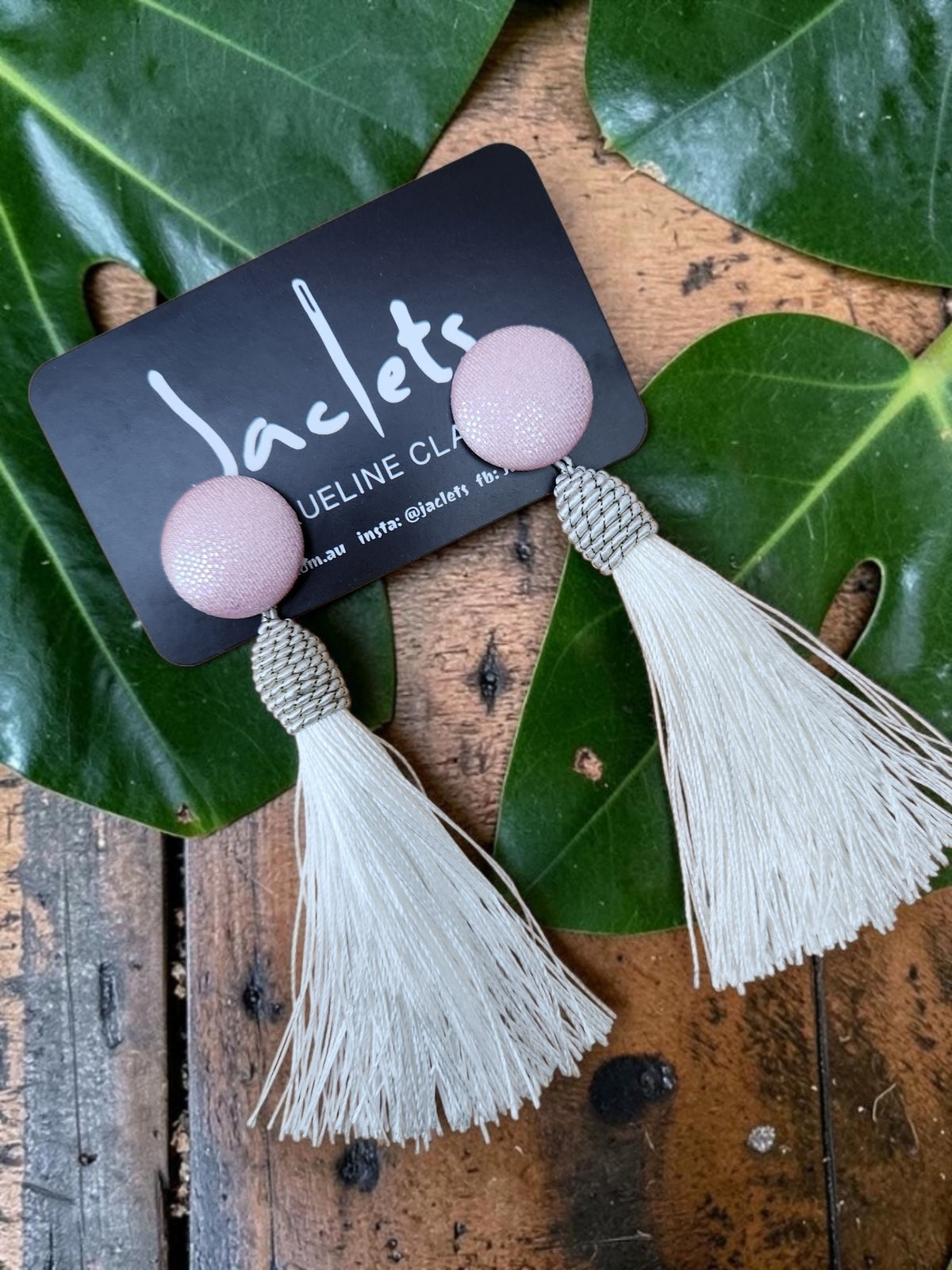 "Cottoncandy" Tassel Earrings