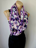 "Les Violettes" Infinity Wrap