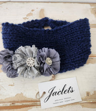 Navy Knit Headband