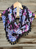 "Lady Hydrangea" Infinity Wrap