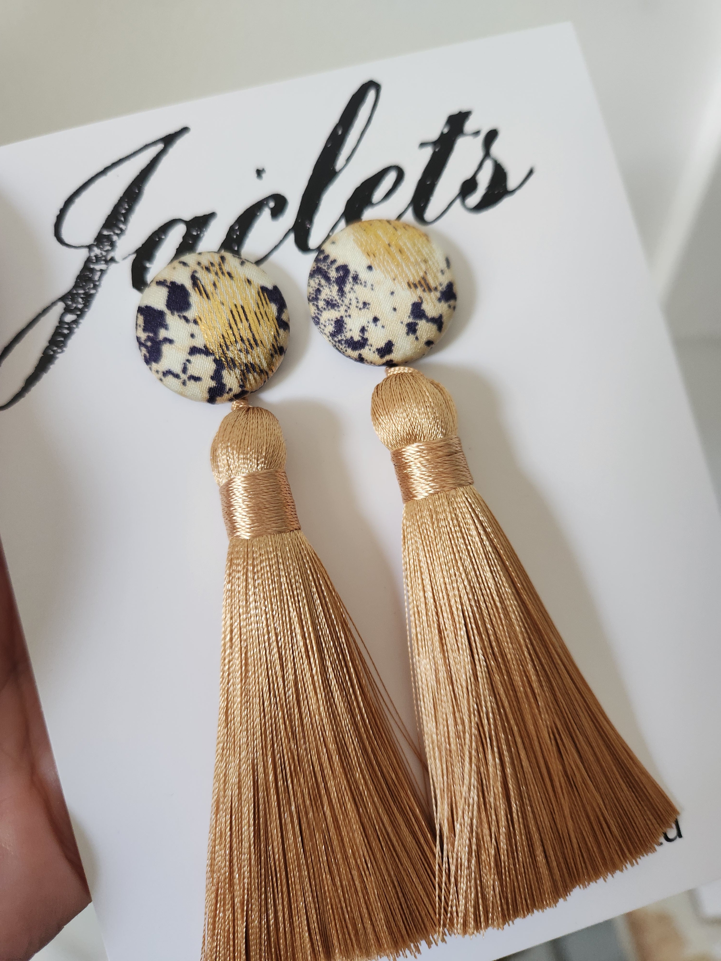 "Xenobia" Tassel Earrings