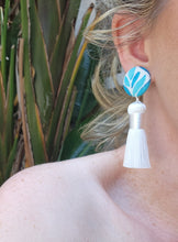 "Atlantis" Earrings - Mini tassel